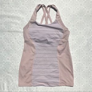 Pink Lululemon Racerback Tank Top Size 6 or 8